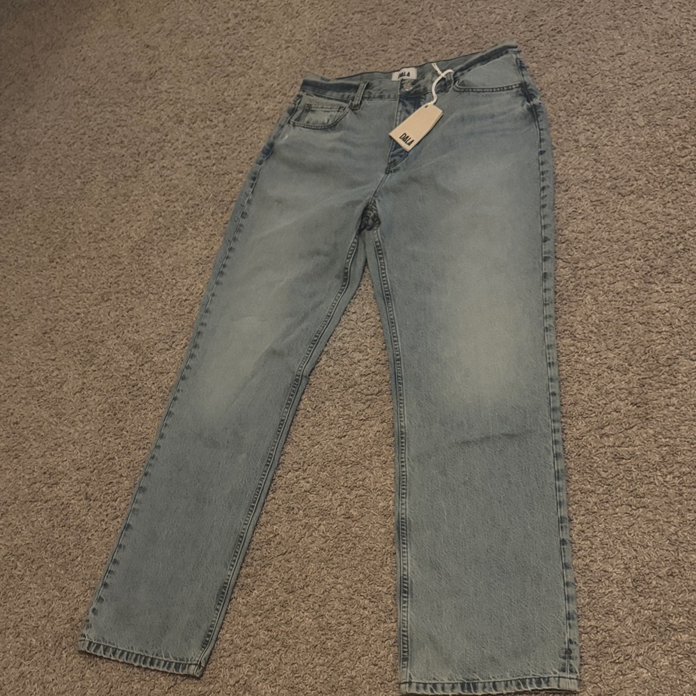 Stylish Light Blue Boot Cut Women's Jeans - Picture 3 of 10